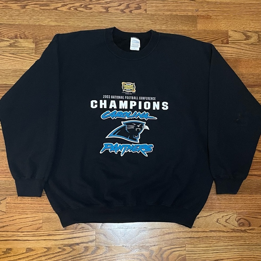 Carolina Panthers 2003 NFC Championship Crewneck